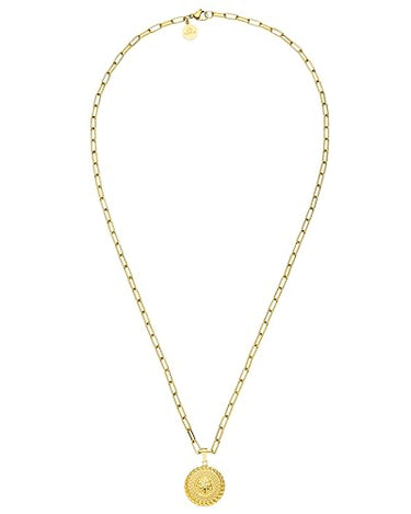 PURELEI Waina Kette Damen (Gold) – Halskette Damen aus langlebigem Edelstahl – Wasserfeste Kette – 50-55 cm Länge verstellbar – Halskette für deinen individuellen Look im Sale